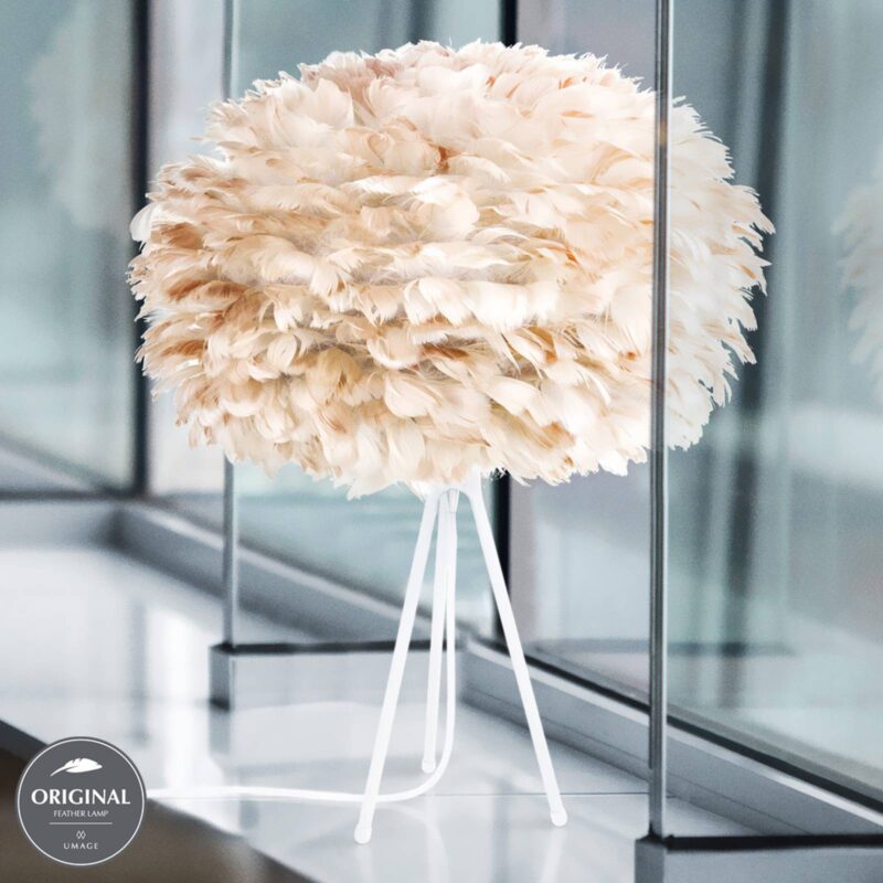 UMAGE Eos médium stolná lampa svetlohnedá UMAGE Eos médium stolná lampa svetlohnedá