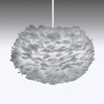 UMAGE Eos médium závesná lampa svetlosivá