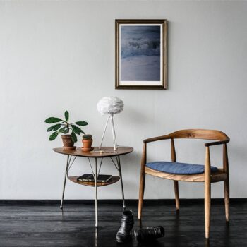 UMAGE Eos micro stolná lampa biela