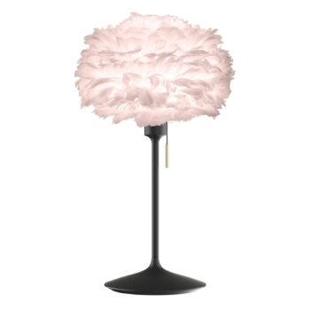 UMAGE Eos mini stolná lampa ružová/čierna