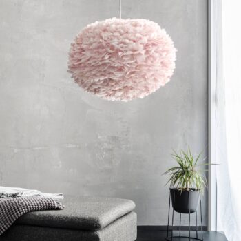UMAGE Eos veľká závesná lampa light rose