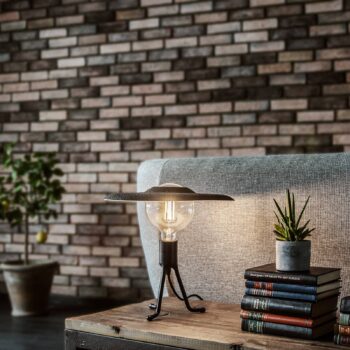 UMAGE Shade stolná lampa čierna/plsť