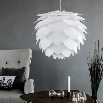 UMAGE Silvia médium závesná lampa v bielej