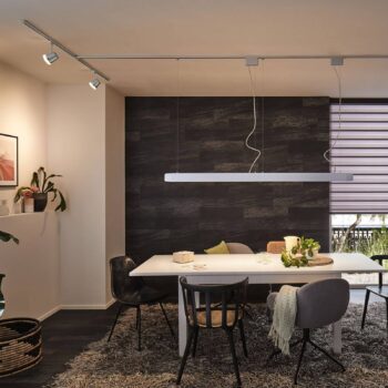 URail LED spot 3,5 W GZ10 chróm matný