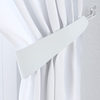 Úchyt Victoria, 1ks, bielo - sivá, 12 x 70 cm, Blackout 300 cm, 269-05