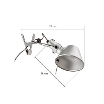 Upínacia LED lampa Artemide Tolomeo Pinza 2 700K
