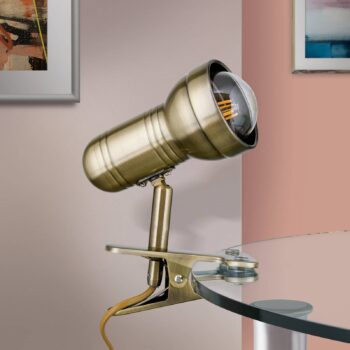 Upínacia lampa Samal patina