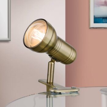 Upínacia lampa Samal patina