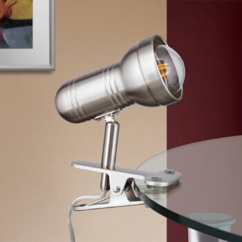 Upínacia lampa Samal satén