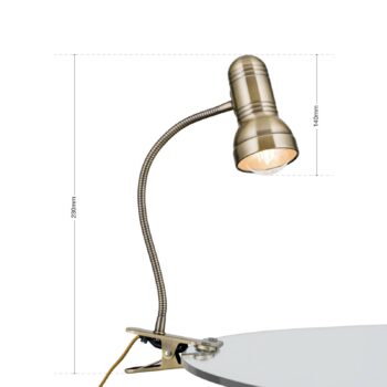 Upínacia lampa Samala patina