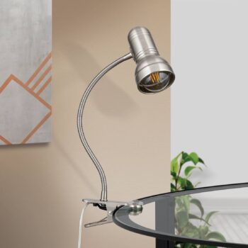 Upínacia lampa Samala satén