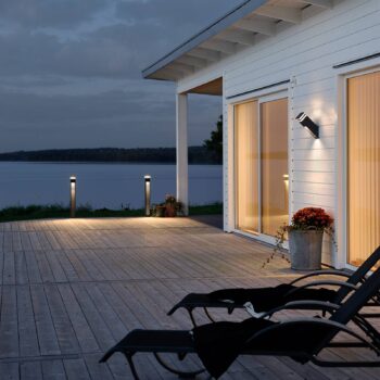 Úzke chodníkové LED svietidlo Massa