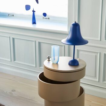 VERPAN Pantop stolová lampa modrá matná