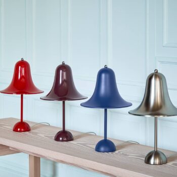 VERPAN Pantop stolová lampa modrá matná