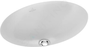 VILLEROY & BOCH - Loop&Friends Vstavané umývadlo, 485x325 mm, bez prepadu, biela 61612101