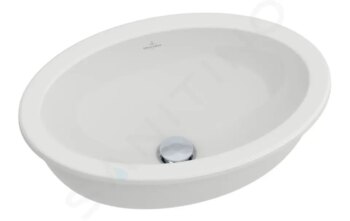 VILLEROY & BOCH - Loop&Friends Vstavané umývadlo, 485x325 mm, bez prepadu, biela 61612101