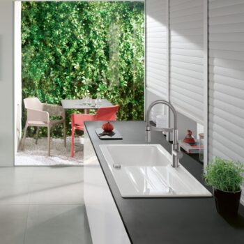 VILLEROY & BOCH VILLEROY & BOCH - Drezová batéria Steel Expert Compact, odnímateľná sprcha, nerez 927300LC