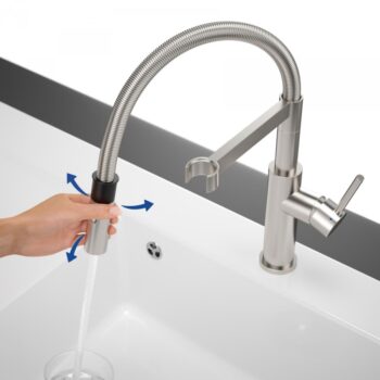 VILLEROY & BOCH VILLEROY & BOCH - Drezová batéria Steel Expert Compact, odnímateľná sprcha, nerez 927300LC