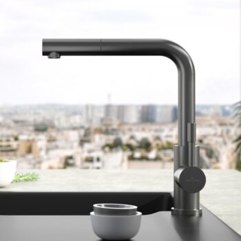 VILLEROY & BOCH VILLEROY & BOCH - Drezová batéria Steel Shower Antracit 96970105