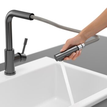 VILLEROY & BOCH VILLEROY & BOCH - Drezová batéria Steel Shower Antracit 96970105