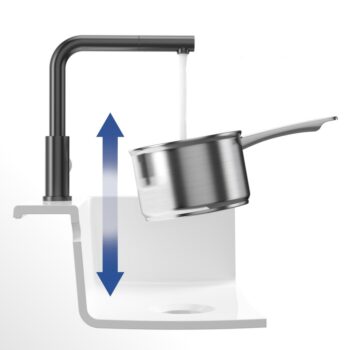 VILLEROY & BOCH VILLEROY & BOCH - Drezová batéria Steel Shower Antracit 96970105