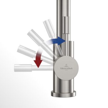 VILLEROY & BOCH VILLEROY & BOCH - Drezová batéria Steel Shower Antracit 96970105
