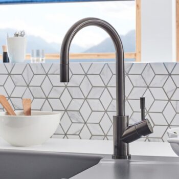 VILLEROY & BOCH VILLEROY & BOCH - Drezová batéria Umbrella Flex Anthracite 92540005