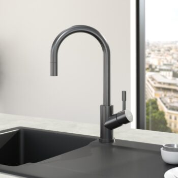 VILLEROY & BOCH VILLEROY & BOCH - Drezová batéria Umbrella Flex Anthracite 92540005