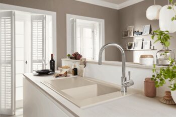 VILLEROY & BOCH VILLEROY & BOCH - Drezová batéria Umbrella Flex Nerez, leštený 925400LE