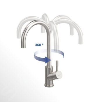 VILLEROY & BOCH VILLEROY & BOCH - Drezová batéria Umbrella Flex Nerez, leštený 925400LE