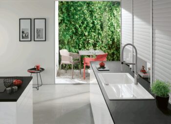 VILLEROY & BOCH VILLEROY & BOCH - Keramický drez Architectura 50 White alpin nástavný 860 x 510 bez excentra 335001R1