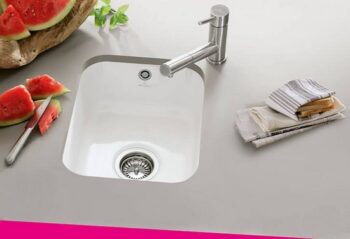 VILLEROY & BOCH VILLEROY & BOCH - Keramický drez Cisterna 50 Cream podstavný 445 x 445 bez excentru 670301KR