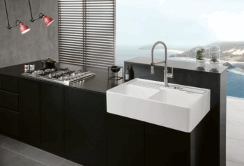 VILLEROY & BOCH VILLEROY & BOCH - Keramický drez Double-bowl sink Cream modulový 895 x 630 x 220 bez excentra 632391KR