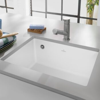 VILLEROY & BOCH VILLEROY & BOCH - Keramický drez Subway 60 SU Stone white podstavný 545 x 440 bez excentra 331001RW