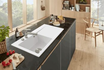 VILLEROY & BOCH VILLEROY & BOCH - Keramický drez Subway Style 50 Stone white nástavný 900 x 510 bez excentru 335101RW