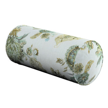 Valček jednoduchý, kvety na béžovo - sivom podklade, Ø 16 x 40 cm, Flowers, 143-67