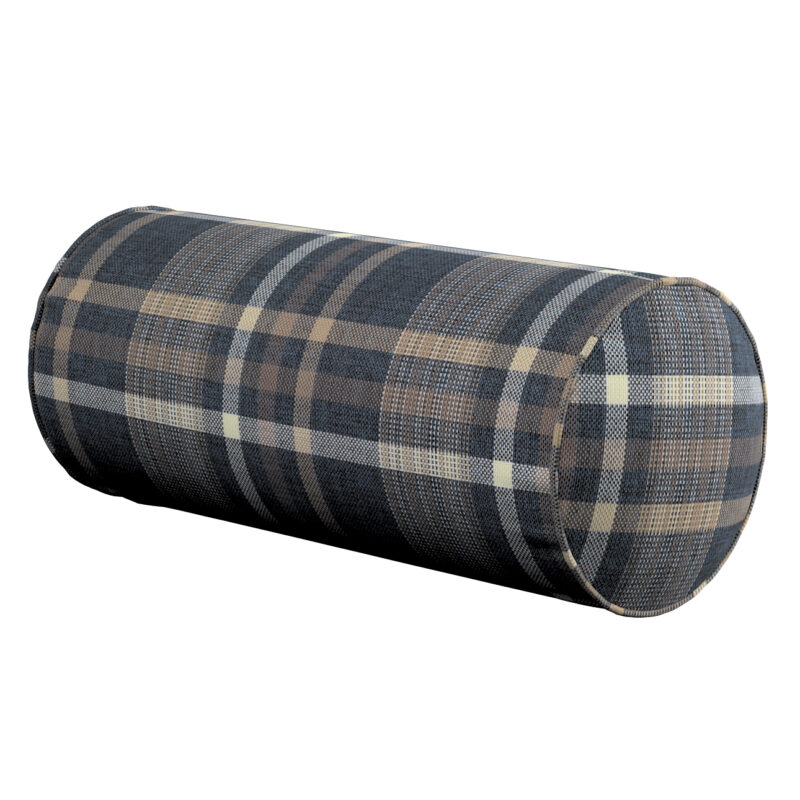 Valček jednoduchý, modro - béžové káro, Ø 16 x 40 cm, Edinburg, 703-16 Valček jednoduchý, modro - béžové káro, Ø 16 x 40 cm, Edinburg, 703-16