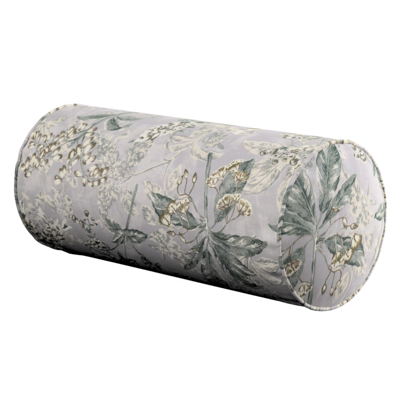 Valček jednoduchý, sivo - béžové rastliny na sivom podklade, Ø 16 x 40 cm, Londres, 143-37 Valček jednoduchý, sivo - béžové rastliny na sivom podklade, Ø 16 x 40 cm, Londres, 143-37