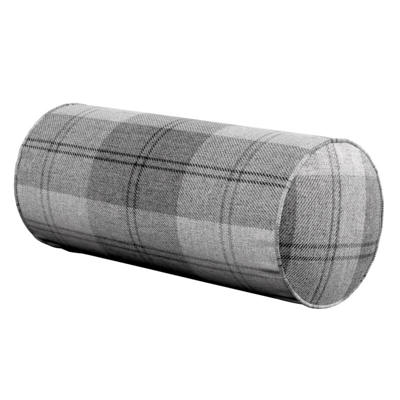 Valček jednoduchý, sivo - grafitové káro, Ø 16 x 40 cm, Edinburg, 115-75 Valček jednoduchý, sivo - grafitové káro, Ø 16 x 40 cm, Edinburg, 115-75