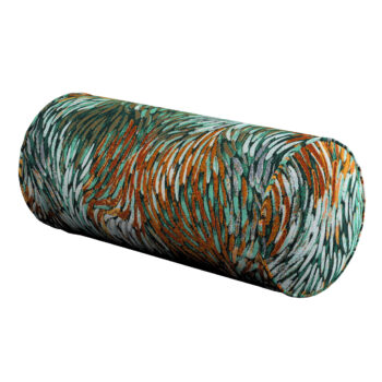 Valček jednoduchý, zelená/oranžová, Ø 16 x 40 cm, Intenso Premium, 144-31