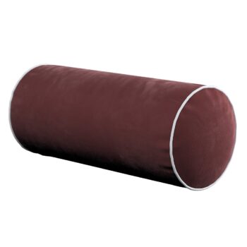 Valček so šnúrkou, Bordeaux, Ø16 x 40 cm, Velvet, 704-26