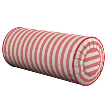 Valček so záložkami, červeno-biele prúžky, Ø 20 x 50 cm, Quadro, 136-17