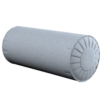 Valček so záložkami, modrá melanž, Ø 20 x 50 cm, Amsterdam, 704-46