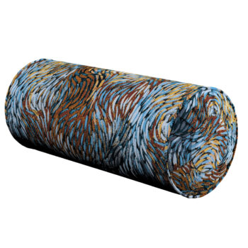 Valček so záložkami, modro-oranžová, Ø 20 x 50 cm, Intenso Premium, 144-37