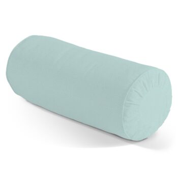 Valček so záložkami, pastelovo belasá, Ø 20 x 50 cm, Cotton Panama, 702-10