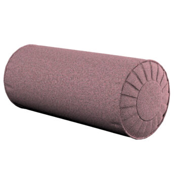 Valček so záložkami, ružová s čiernou nitkou, Ø 20 x 50 cm, Amsterdam, 704-48