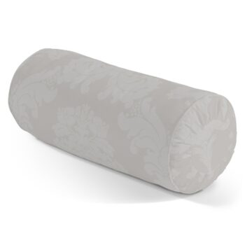Valček so záložkami, sivá, Ø 20 x 50 cm, Damasco, 613-81