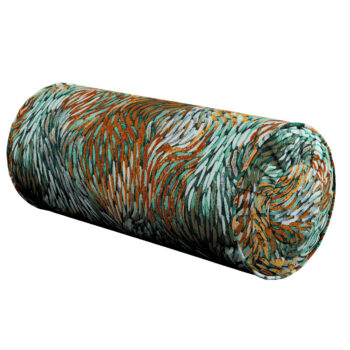 Valček so záložkami, zelená/oranžová, Ø 20 x 50 cm, Intenso Premium, 144-31