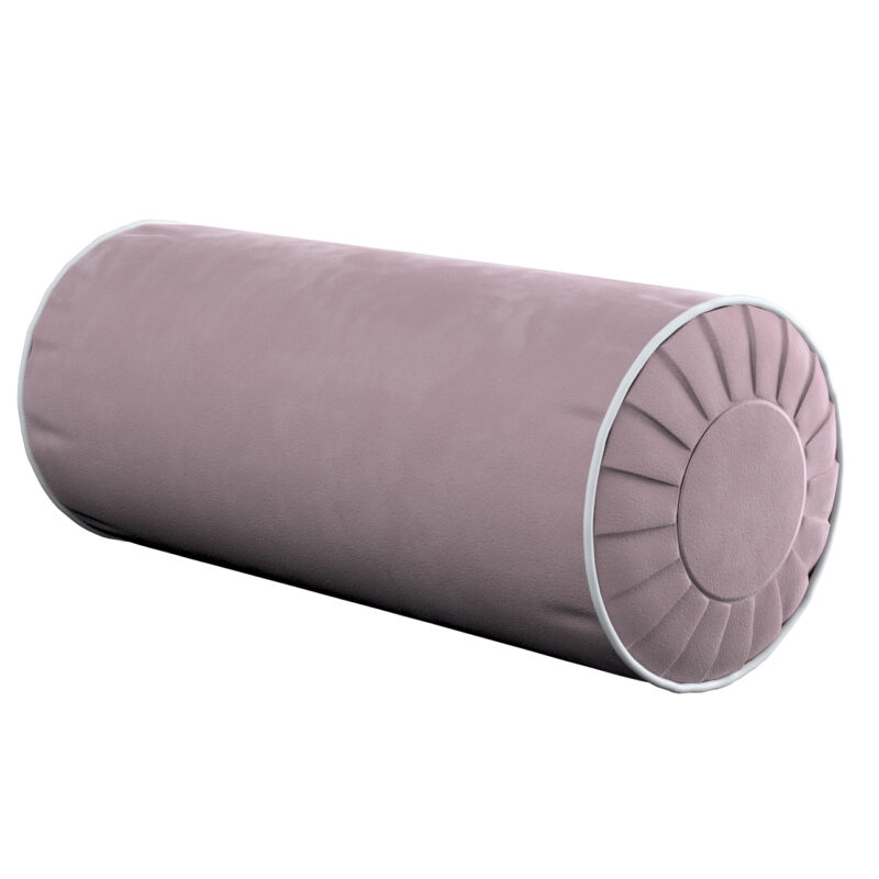 Vankúš na kolieskach s výstupkami s lemovaním, Gammelrosa, Velvet, 704-14 Vankúš na kolieskach s výstupkami s lemovaním, Gammelrosa, Velvet, 704-14