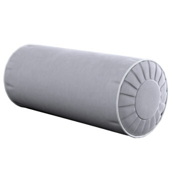 Vankúš na kolieskach s výstupkami s lemovaním, Lysegrå, Velvet, 704-24